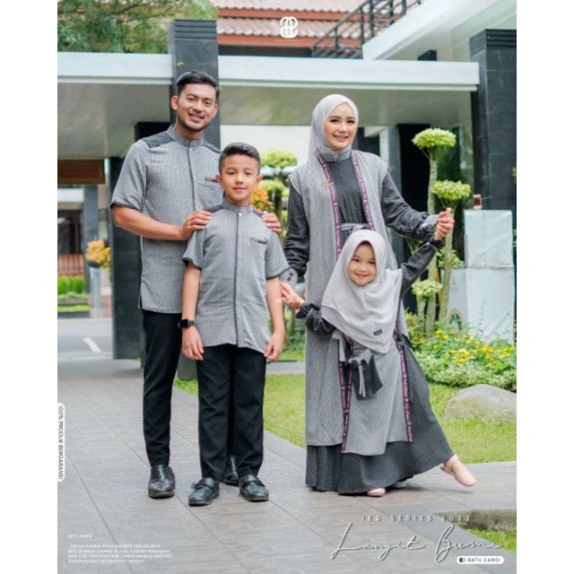 Puan Sarimbit LANGIT BUMI ori by PUAN INDONESIA Ready Bisa COD Dijamin ASLI Keluarga Gamis Koko lang