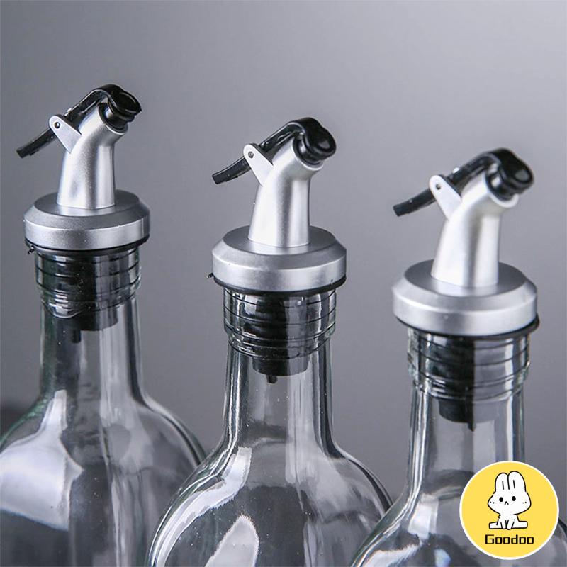 Tutup Botol Kecap Madu Sirup Minyak / Bottle Pourer Ada Tutup / Dumper Oli Anti Bocor -Doo