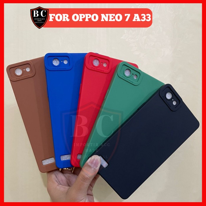 CASE OPPO NEO 7 A33 -SOFTCASE PRO CAMERA OPPO NEO 7 A33