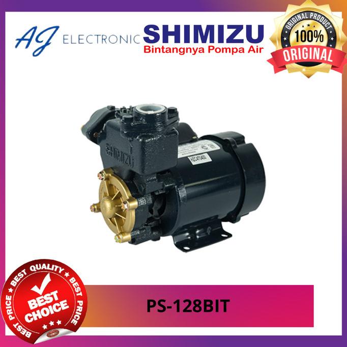 Ready oke] POMPA AIR SHIMIZU PS-128BIT / PS128BIT / PS-128 , Non Otomatis