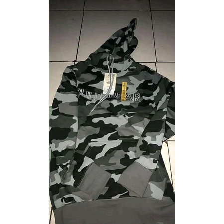 Hoddie Pull&Bear camo grey