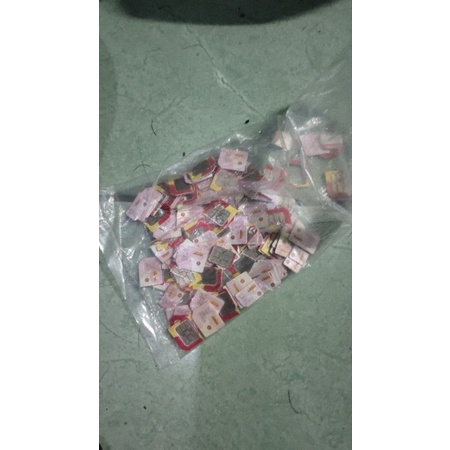 kartu aktif siap pakai 100 pcs