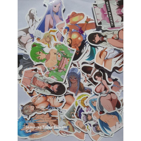 Sticker Anime Waifu Sexy