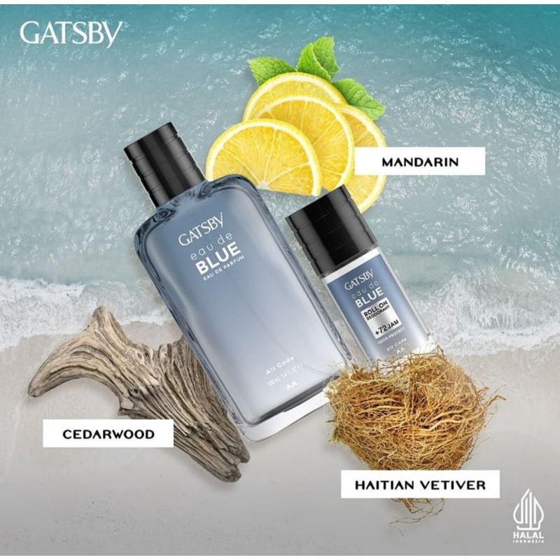 GATSBY EAU DE BLUE PERFUME // EAU DE BLUE ROLL ON