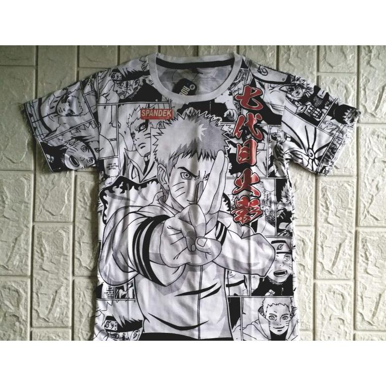 PRODUK- KAOS ANIME NARUTO / KAOS HOKAGE / KAOS ANAK / KAOS ANIME / KAOS KOMIK .