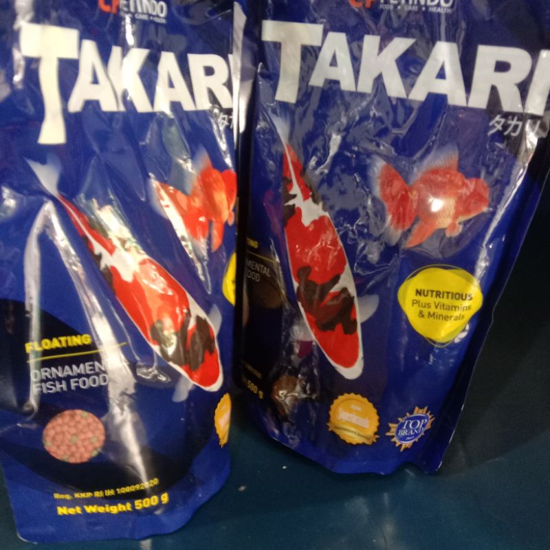 Makanan Ikan Takari 500 gr
