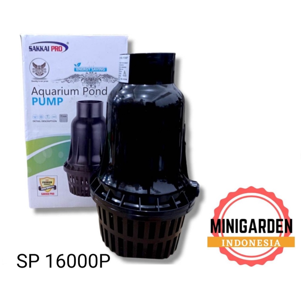 SAKKAI SP-16000P AQUARIUM POND PUMP POMPA AIR CELUP KOLAM HIDROPONIK