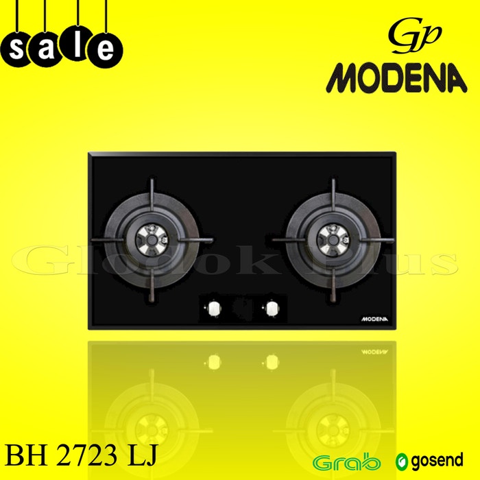 MODENA Built In Hob Gas BH 2723 LJ - Kompor Tanam Hob Gas 2 Tungku