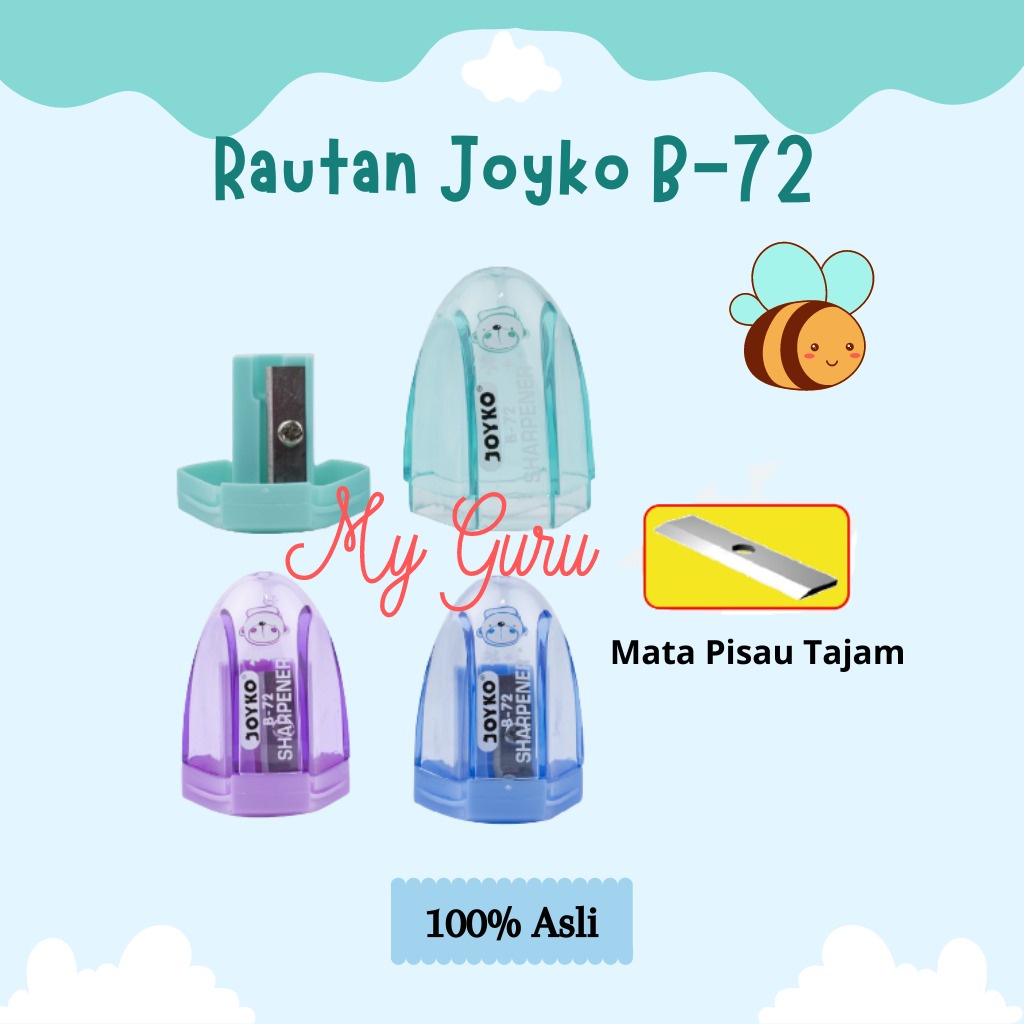 

[PCS] RAUTAN / SHARPENER JOYKO B-72 OROTAN 1 LUBANG