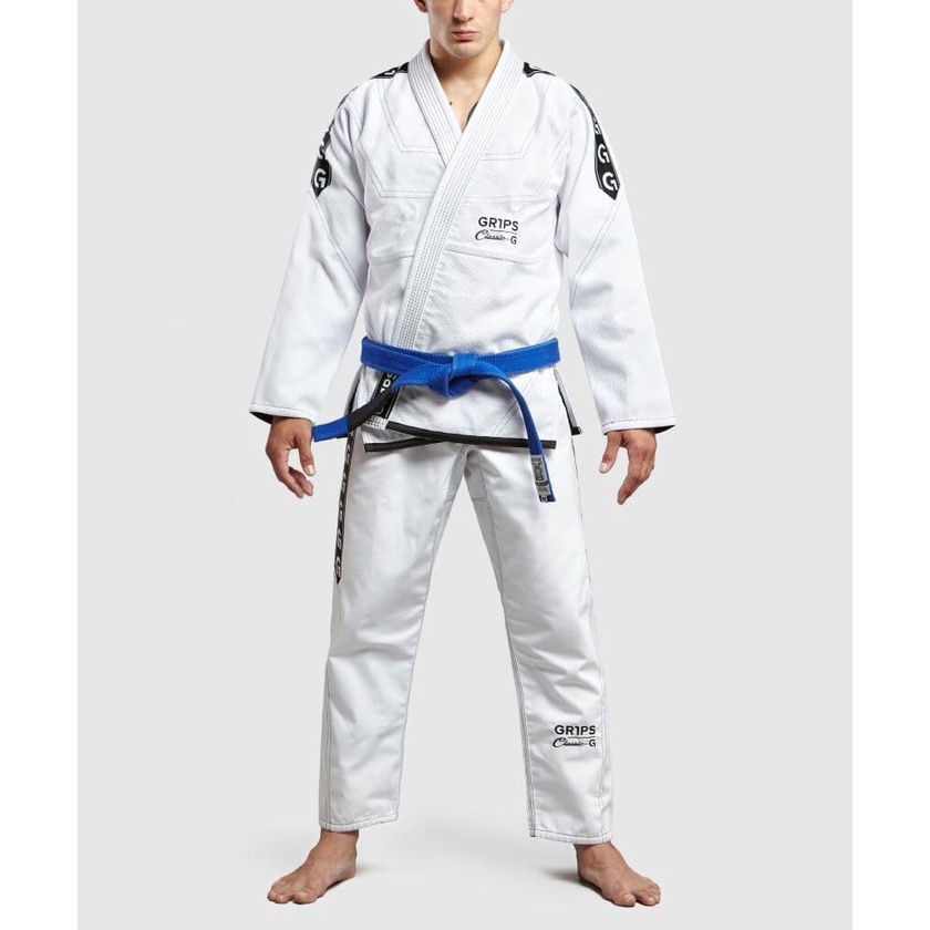 GRIPS BJJ GI Classic gr1ps - WhiteBlack - A4