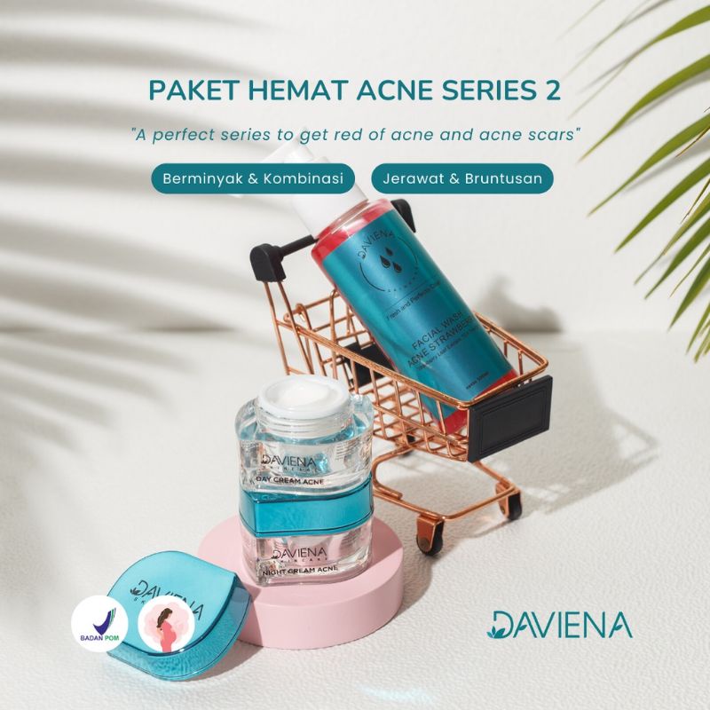 PAKET HEMAT ACNE 1DAVIENA SKINCARE