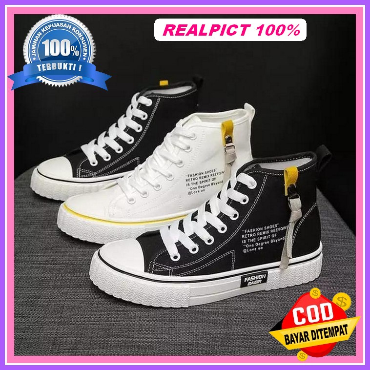 Bomin Sepatu Wanita Kets Cats Cat Casual Kasual Santai Simple Harian Ringan Korea Korean Import Impo