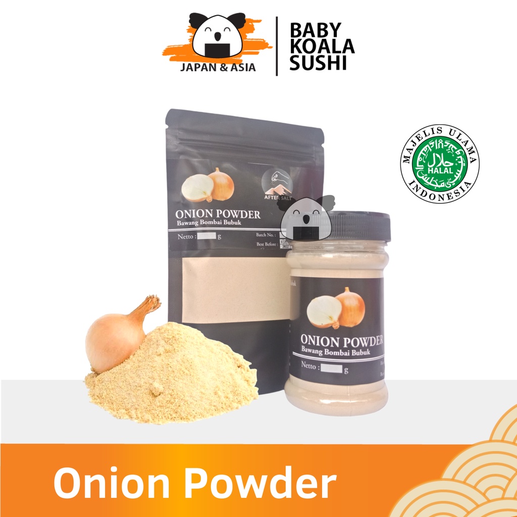 NATURAL ONION POWDER Bombay Bubuk 50 g | Bawang Bombai