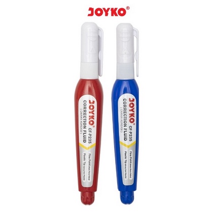 Tipe X Joyko TIP EX ATK STATIONARY Corection Fluid CF-P235 Kertas Roll Murah Cairan Koreksi Penghapus Cair Tulisan Salah Fine Point And Plastic Tip Keperluan Belajar Perlengkapan Tulis Menulis / Sekolah Sehari Hari Hilangkan Koreksi Grosir Prakarya Malang