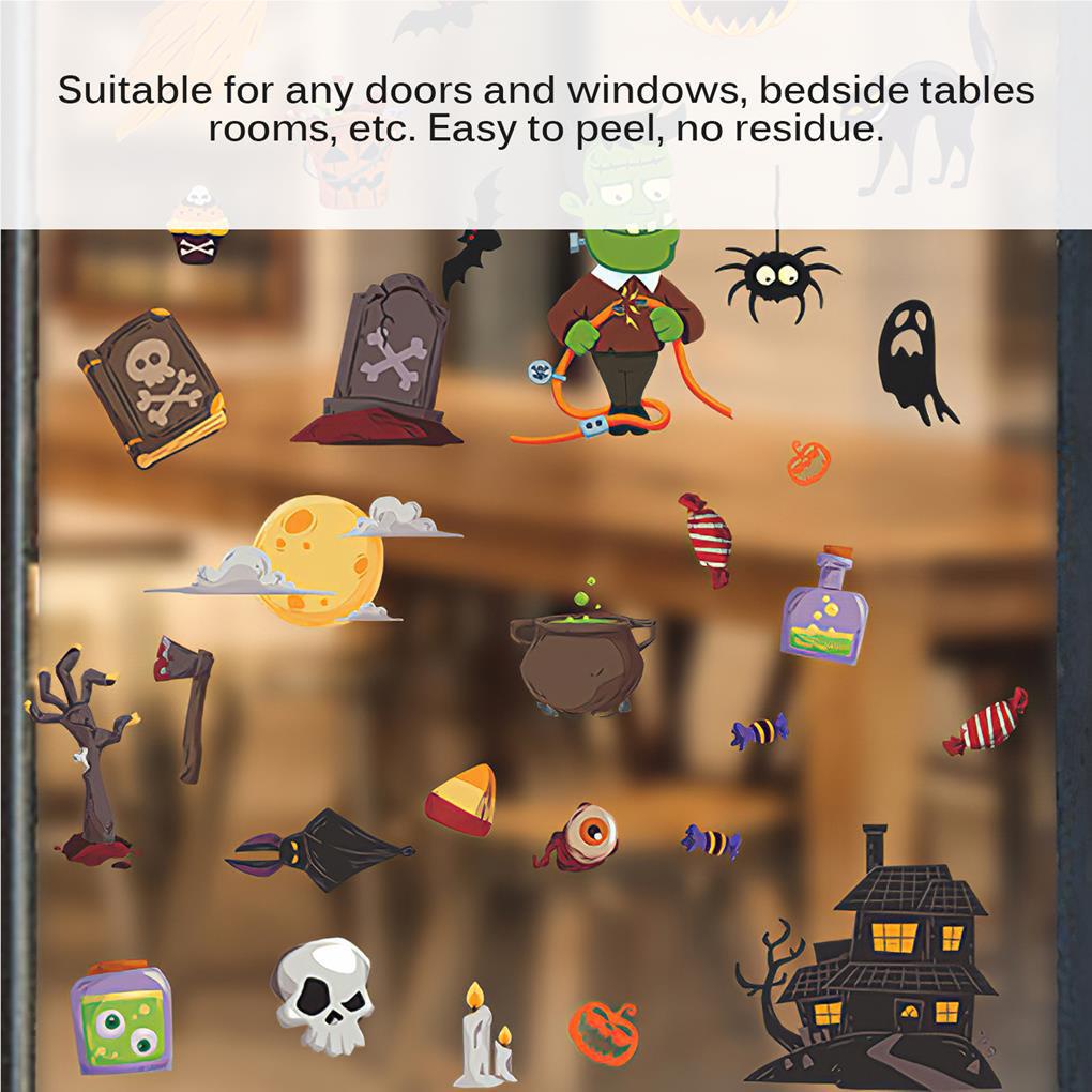 9pcs Stiker Dinding Desain Kartun Halloween Warna-Warni Untuk Dekorasi Rumah   (house2020) Buku Literatur Klasik Bahasa Mandarin