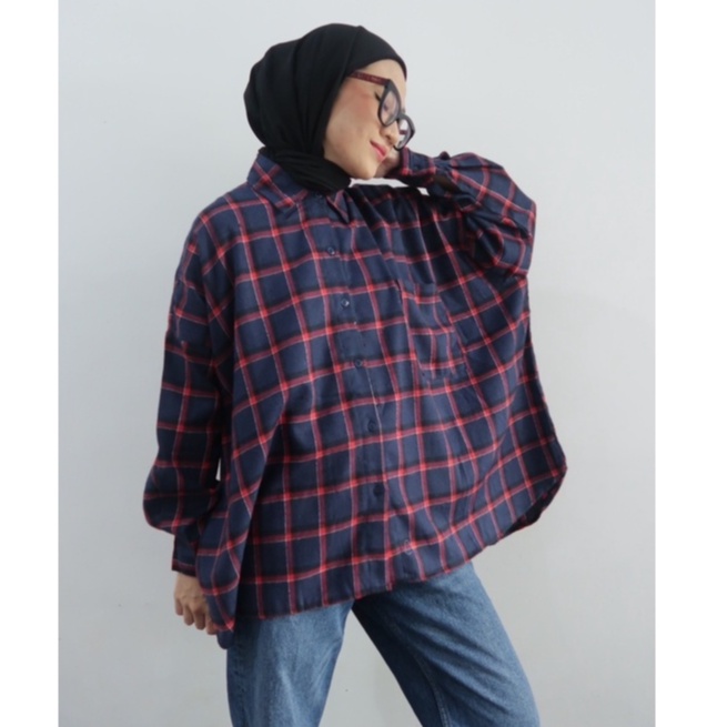 Myrubylicious YULITA FLANEL SHIRT KODE NN2218