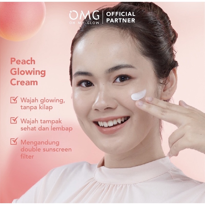 OMG Peach Glowing Cream Tube