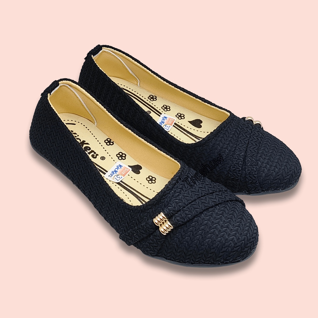 Sepatu Balet Wanita Flatshoes Cewek Kickers Best Seller