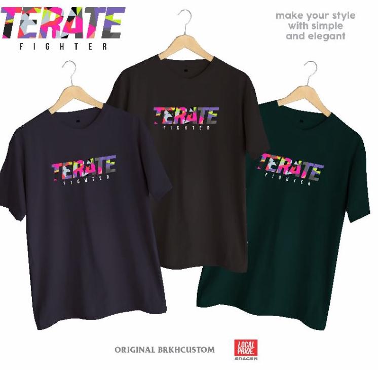 KAOS PERSAUDARAAN SETIA HATI TERATE | KAOS PSHT FULL COLOR SIMPEL | KAOS TERATE | KAOS SHORENK | KAO