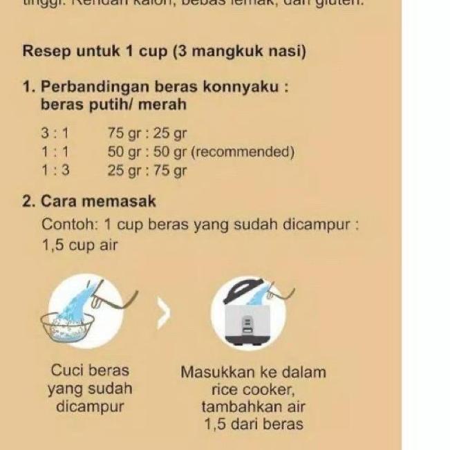 

EXCLUSIVE![Tamtbk] Beras Shirataki / Shirataki Konnyaku Rice|SQ8