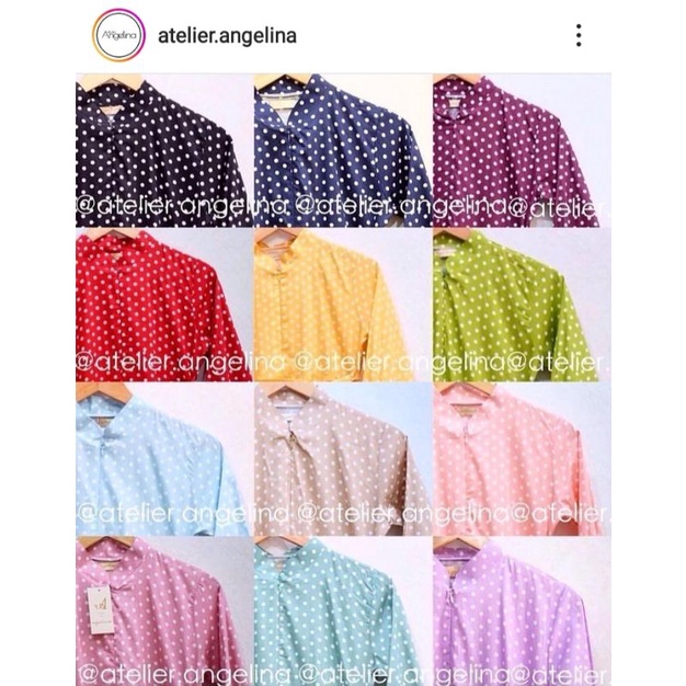 Atelier Angelina - Fatimah Khimar bundling Sabilla Polka