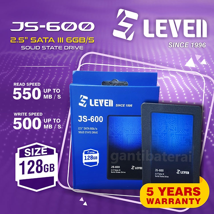 SSD LEVEN 128GB 2.5&quot; inch SATA III 6 Gb/S laptop komputer