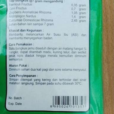 

READY ✅JAMU TRADISIONAL IBU TJIPTO - WEJAH ISI 10 SACHET SASET|RA3