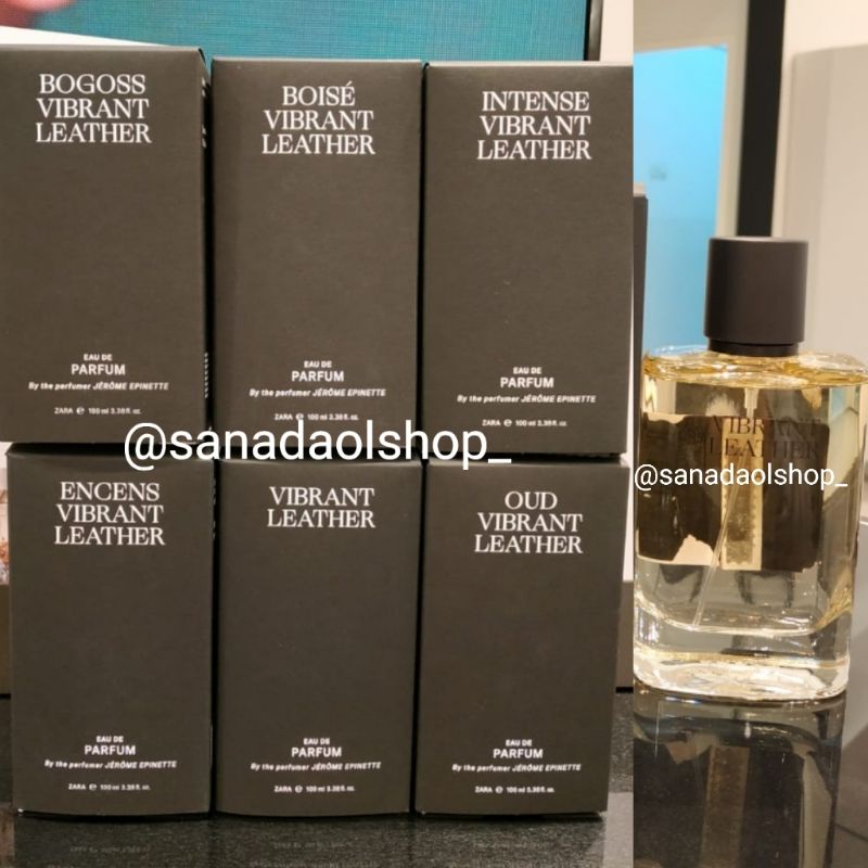 Jual READY SALE !!! Parfum ZARA Cowok Vibrant Leather EDP 100 ML