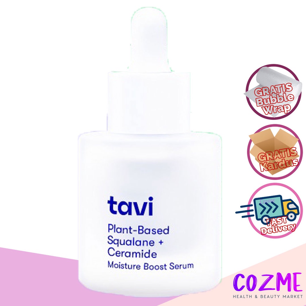 TAVI Plant Based Squalane + Ceramide Moisture Boost Serum 30mL