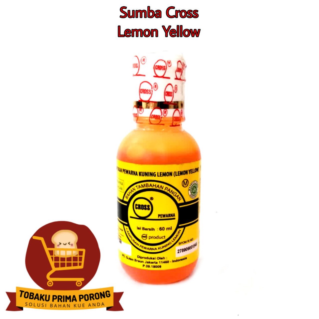 

SUMBA CROSS - LIQUID ICING LEMON YELLOW