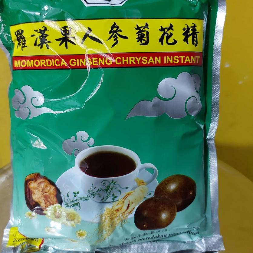 

10.10 Brands Festival Lo han kuo ginseng chrysan 20 sachet /minuman pereda panas dalam grosir