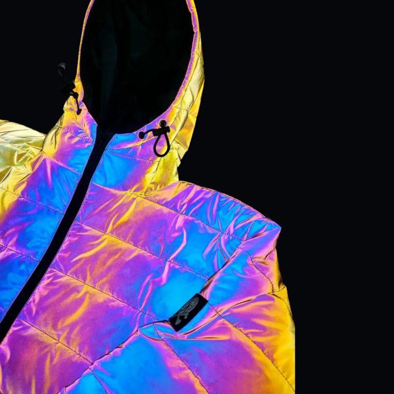 Bdgboys  Puffer Reflektif Hologram Size M