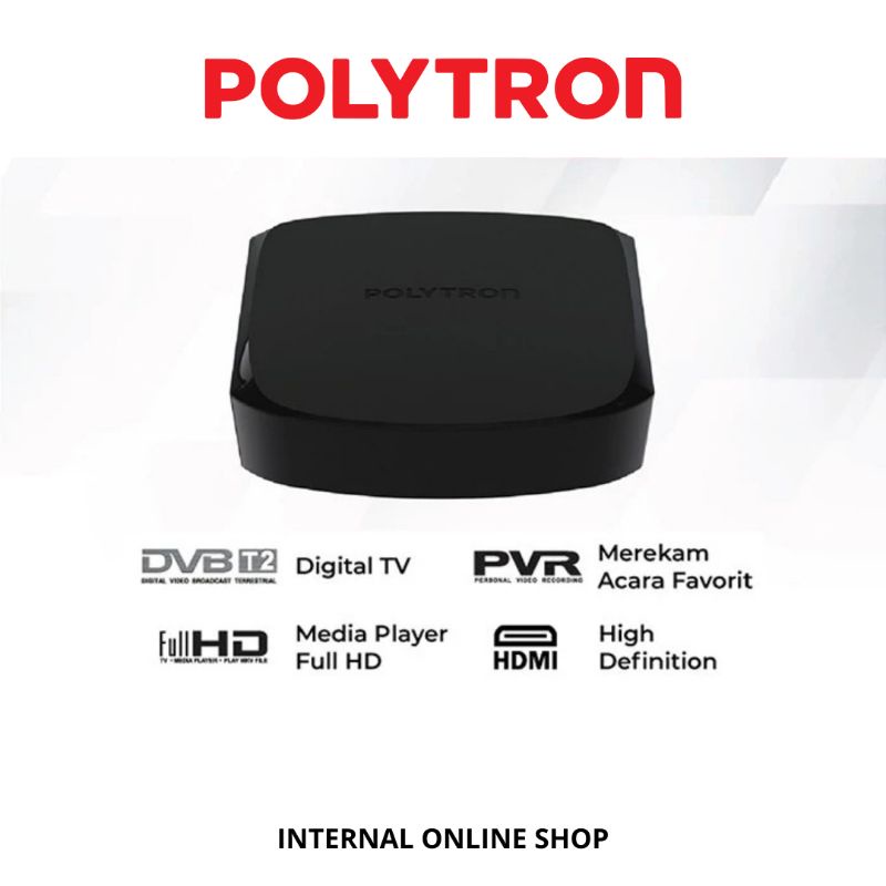 POLYTRON Set Top Box Digital DVB T2 PDV 700T2