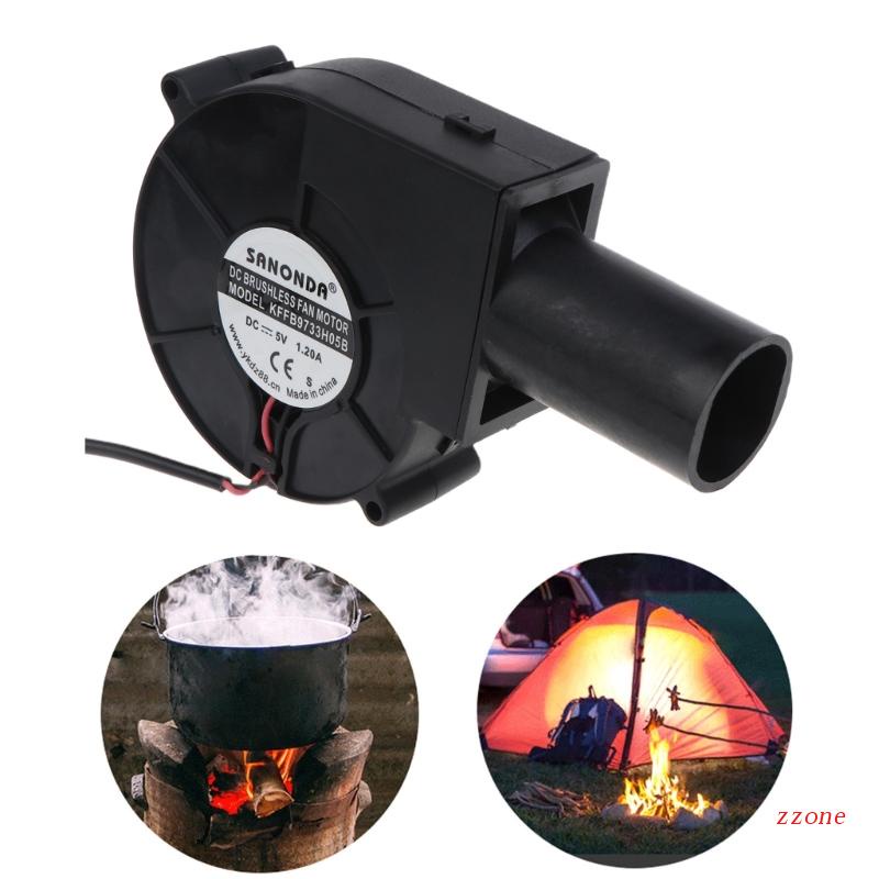 Zzz Blower Turbo Blower 3000RPM 5V 9733 Dengan Port USB Dan Kontroler Kecepatan