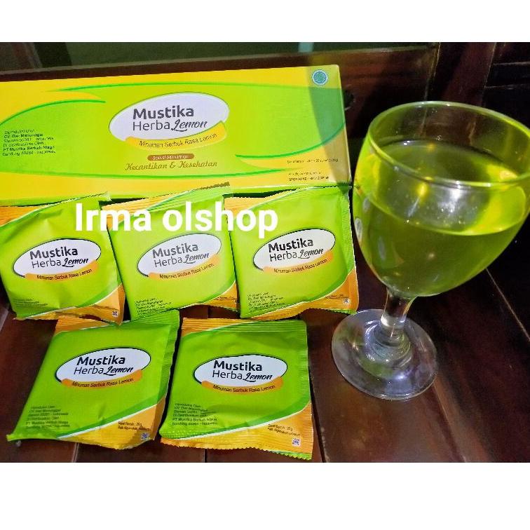 

✨Original✨ Mustika Herba Lemon ecer 12 Saset gas !!