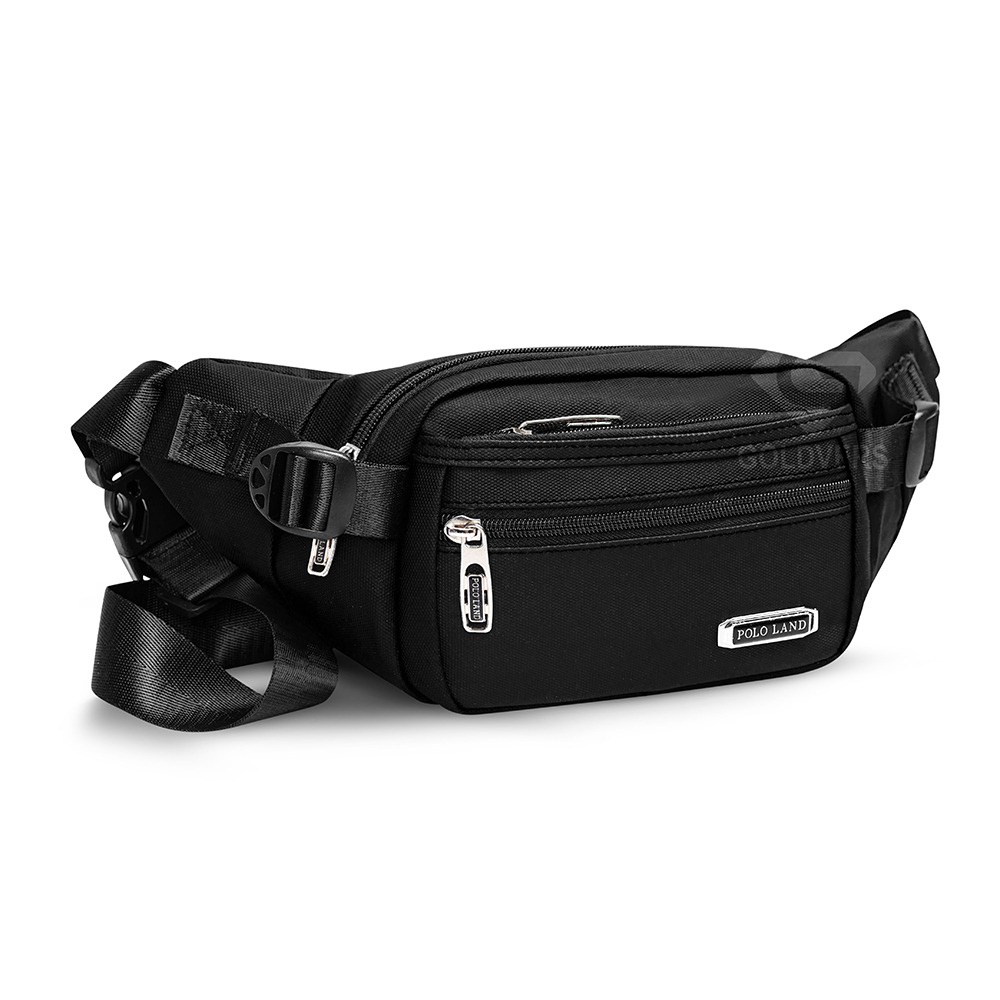 Polo Land Tas Selempang Waist Bag Pria Casual Trendy Waterproof