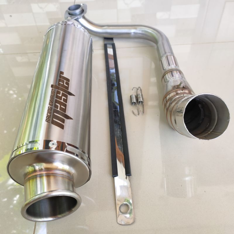 KNALPOT MASTER RACING NEW JP TITANIUM FULL SYSTEM MATIC SERIES. KNALPOT RACING MASTER JP NEW TITANIU