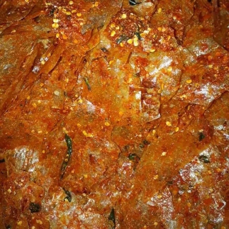 

keripik kaca pedas daun jeruk