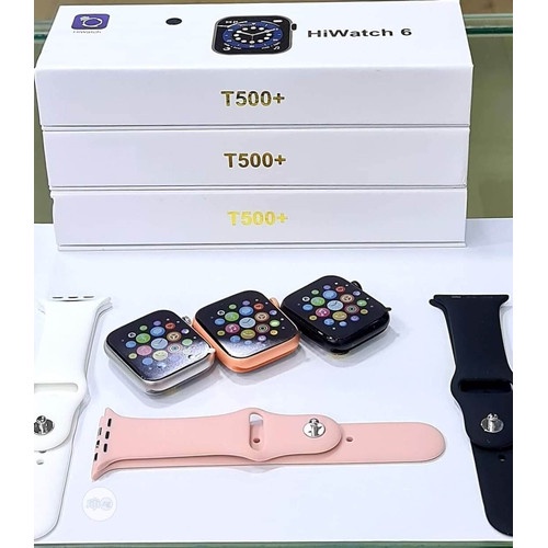 T500 Plus Jam Tangan Pintar Smartwatch T500 Plus upgrade Jam Wanita Pria Smartwatch Bluetooth Layar Sentuh Android/Ios