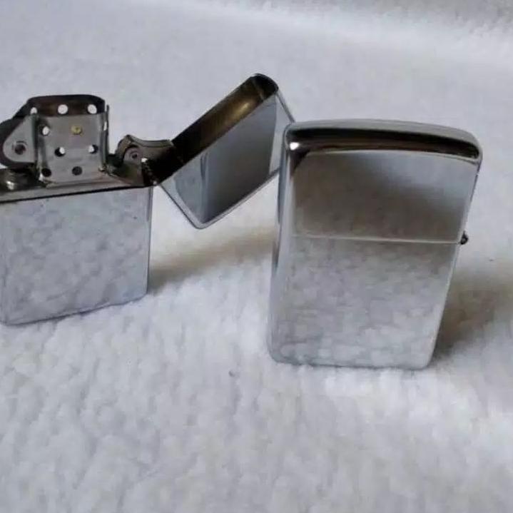 Real Promotion--jual murah korek api zippo polos silver ice