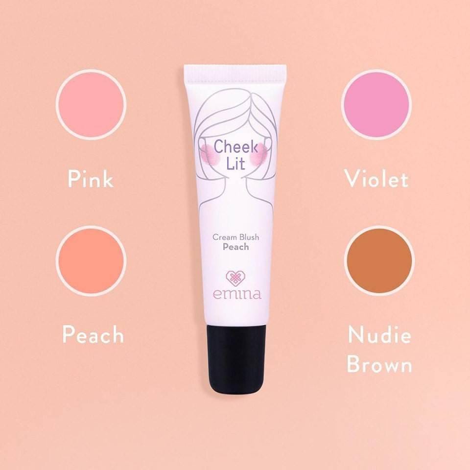 Jual EMINA CHEEKLIT CREAM BLUSH [10 mL] Shopee Indonesia