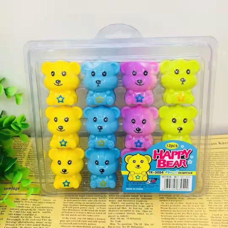 

SERUTAN/RAUTAN MANUAL BENTUK BERUANG ISI 12 PCS