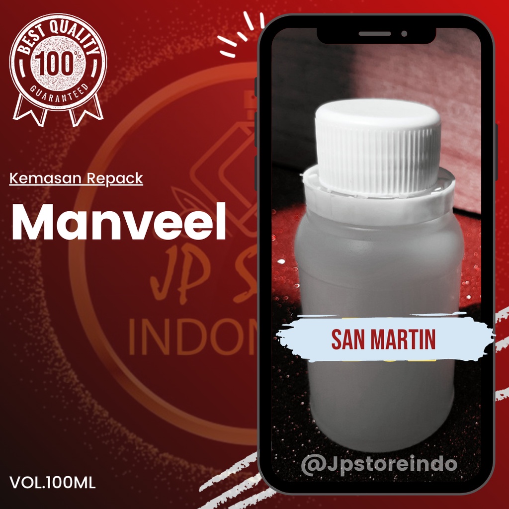Parfum MURNI 100ml SAN MARTIN inspired by SAN MARTIN //MENVIL PRODUCTS // BIBIT PARFUM MURNI // MINY
