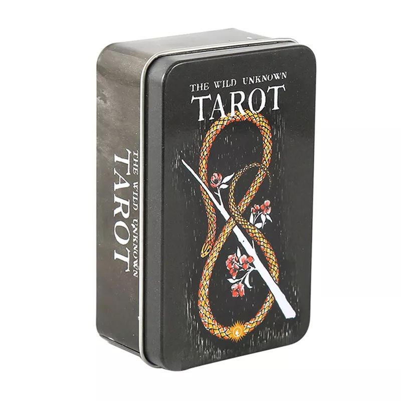 Wild Unknown Tarot 9.8x5.7cm kemasan kaleng include guide paper