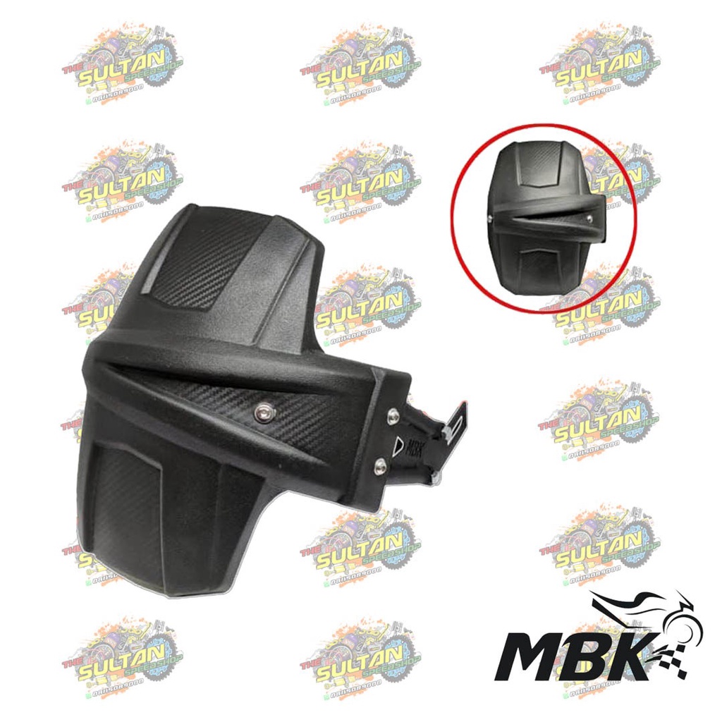 MUDGUARD PELINDUNG LUMPUR BELAKANG MODEL HAMMER UNIVERSAL MBK