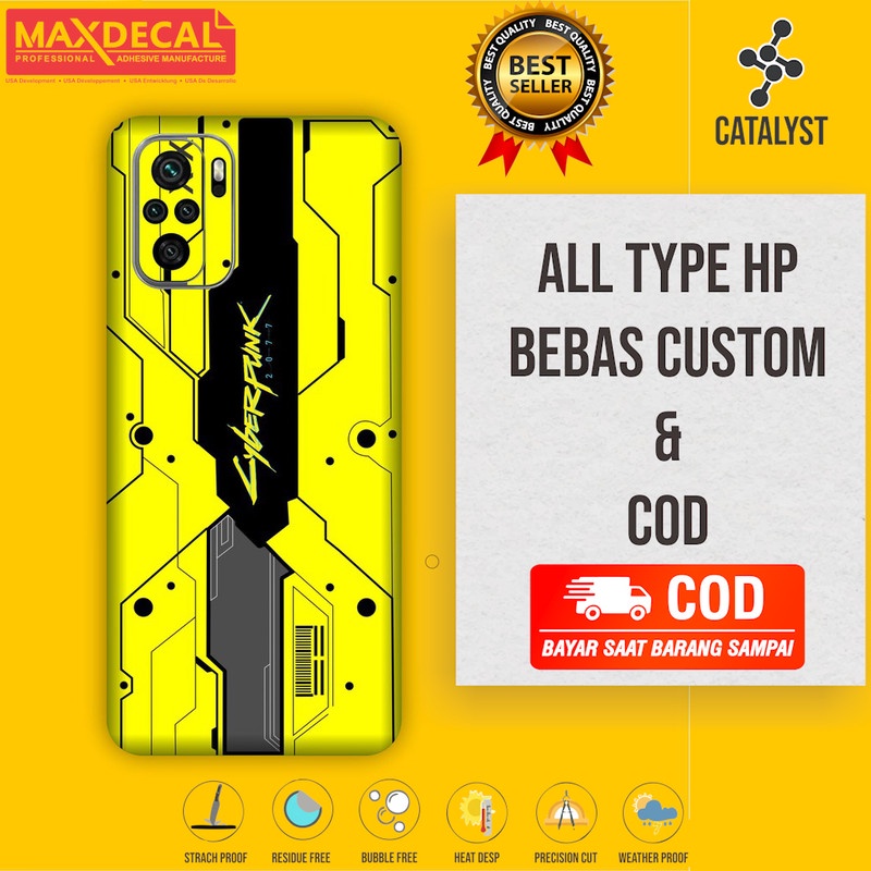 Garskin Redmi Note 10 Fullbody Note 10S Kode Cbp1 - Bisa Custom - Skin Case