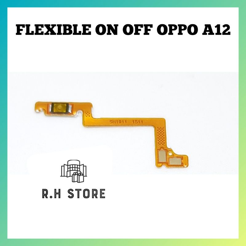 FLEXIBLE FLEXIBLE POWER ON OFF OPPO A12 ORIGINAL