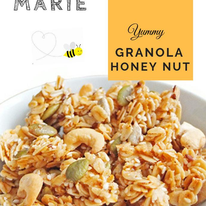 

(10pcs)CRUNCHY GRANOLA HONEY NUT CASHEWS LANGSUNG CEMIL