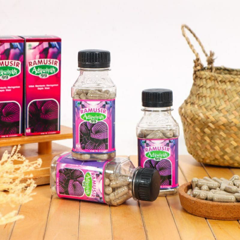 Kapsul Ramusir Adawiyah Original Herbalnya Wasir