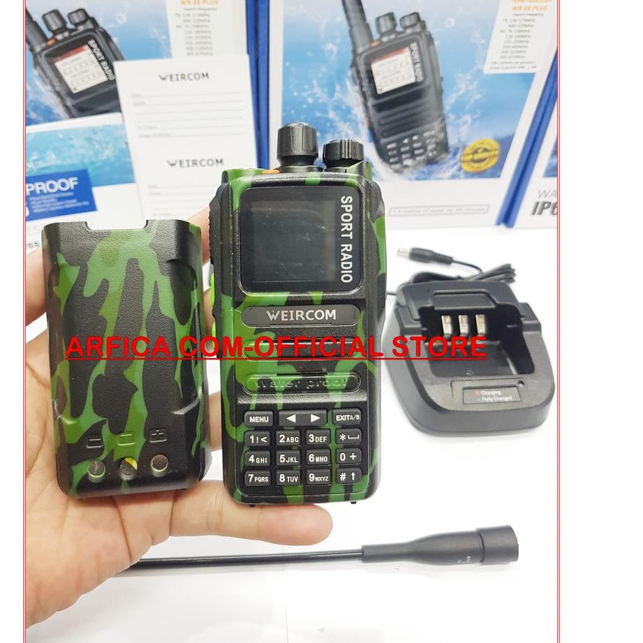Paling Laris--HT WEIRCOM WR88 PLUS 6BAND WEIRCOM SPORT 6 BAND 10 WATT WR 88 - ARMY